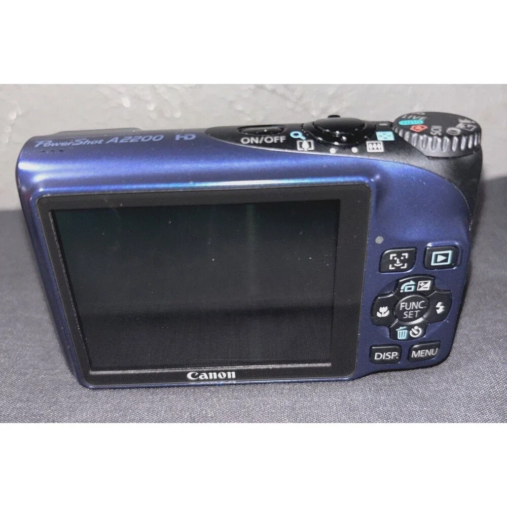 Canon PowerShot A2200 HD 14.1 MP Digital Camera 4x Optical Zoom Built-in Flash